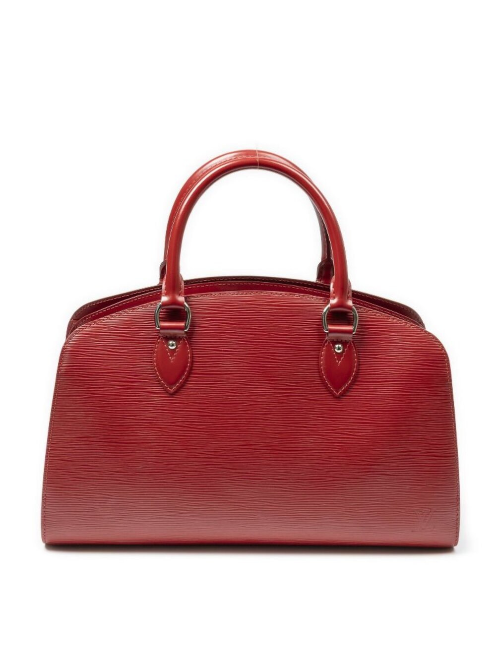 Louis Vuitton Pont Neuf Red Epi Handbag